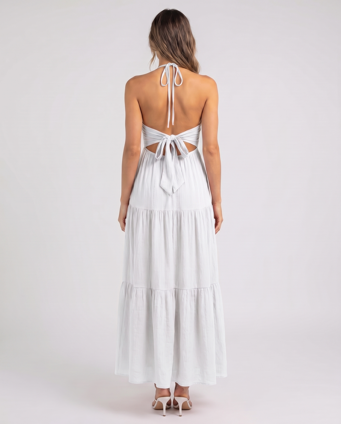 Summer Breeze Halter Dress