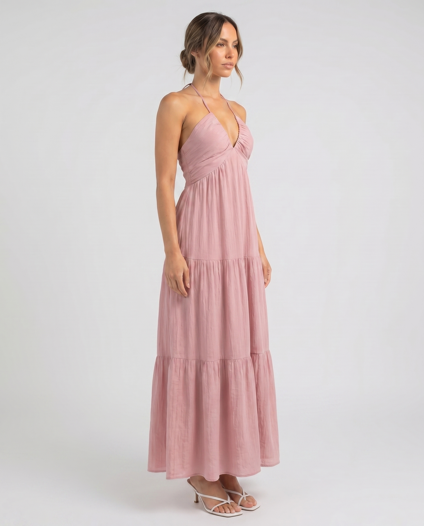 Summer Breeze Halter Dress