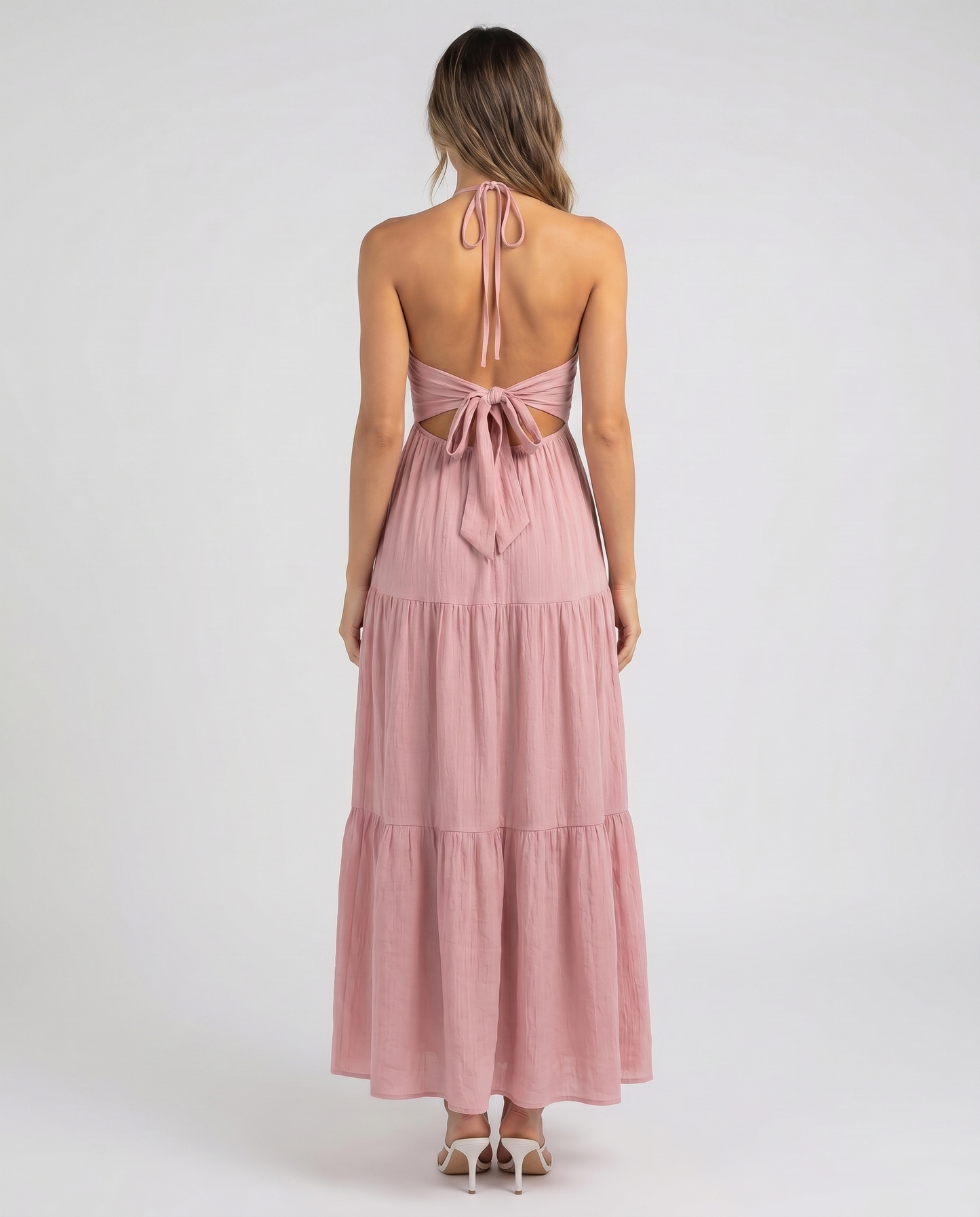 Summer Breeze Halter Dress