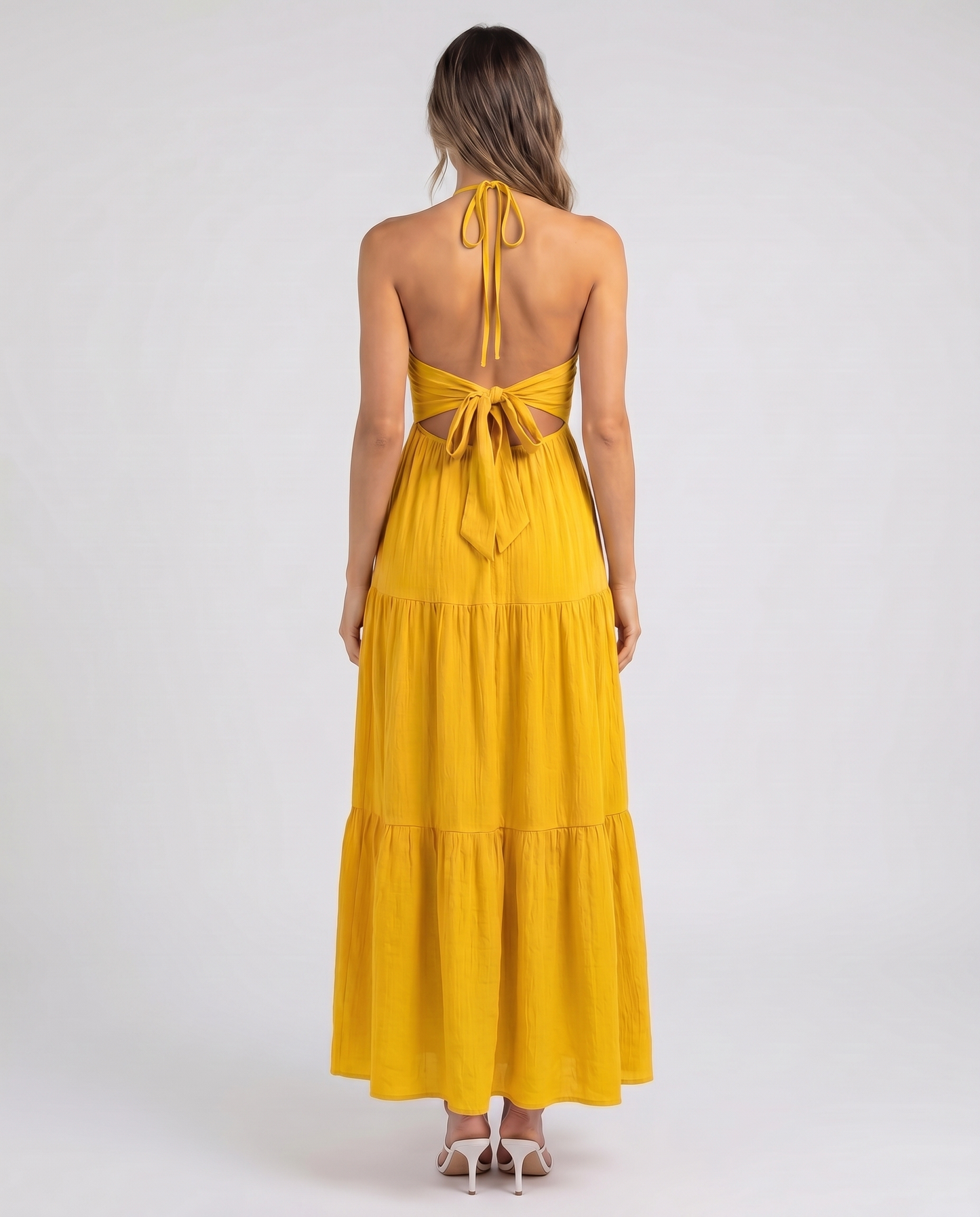 Summer Breeze Halter Dress