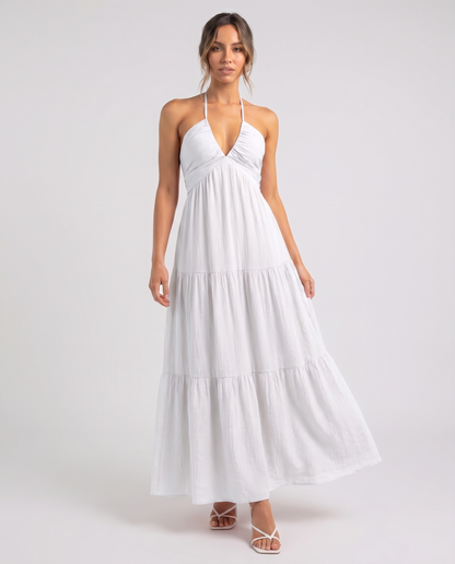Summer Breeze Halter Dress