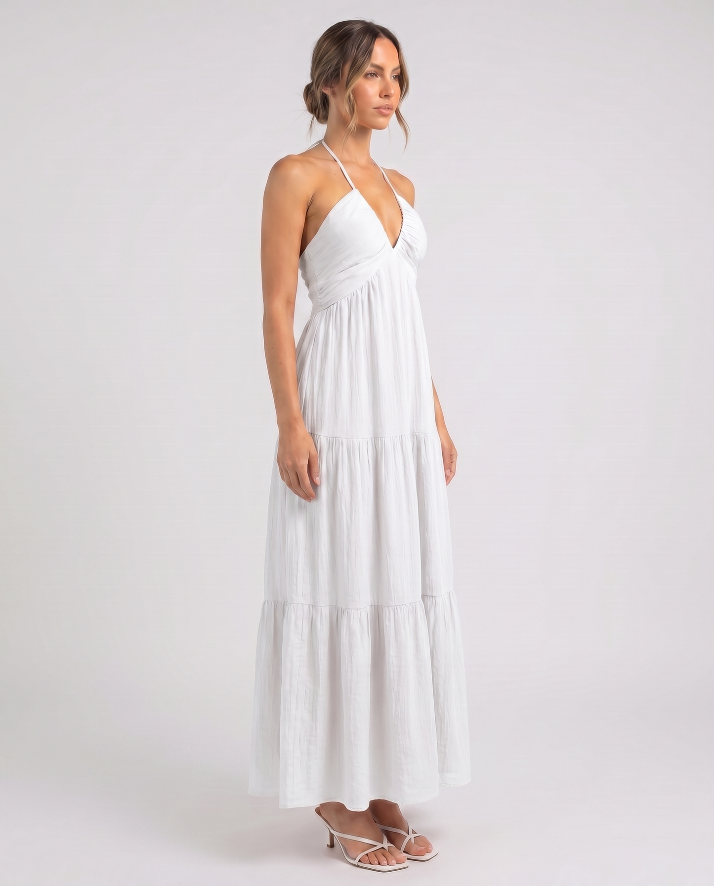 Summer Breeze Halter Dress
