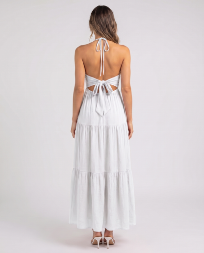 Summer Breeze Halter Dress